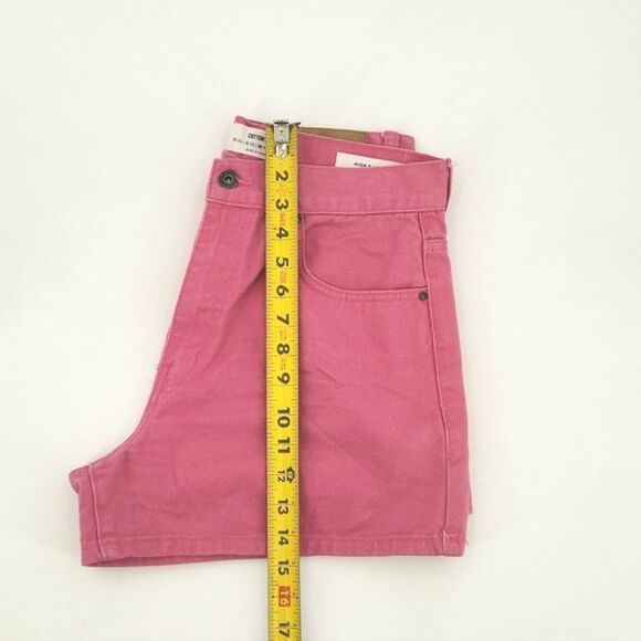 Cotton On High A Line Jean Shorts Womens Size 6 Pink Jorts Summer Spring Vacay - Picture 5 of 8
